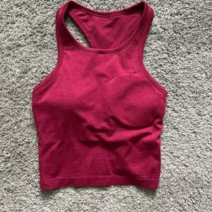 Lululemon ebb to street cropped racerback
